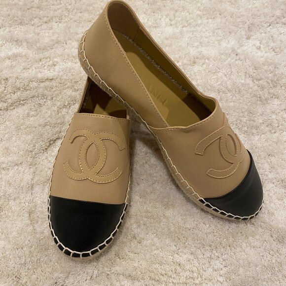 Chanel Lambskin Espadrilles - Picture 2 of 7